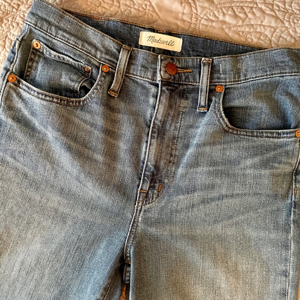 Madewell High Rise Slim Boyjean 27